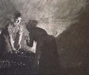 Anders Zorn avsyningen oil painting